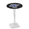 Holland Bar Stool Co 42" Chrome Grand Valley State Pub Table L217C4228GVStUn - alternate 1